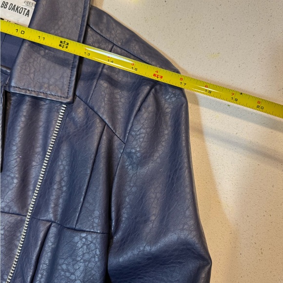 BB Dakota Navy Bomber Jacket - Picture 5 of 15